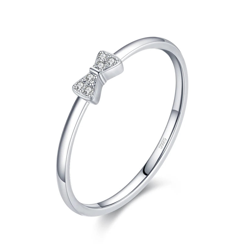 925 Sterling Silver Simple Square Clear CZ Charm