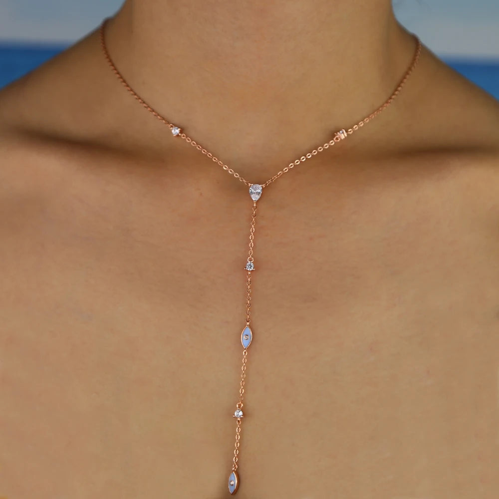 evil eye charm necklaces