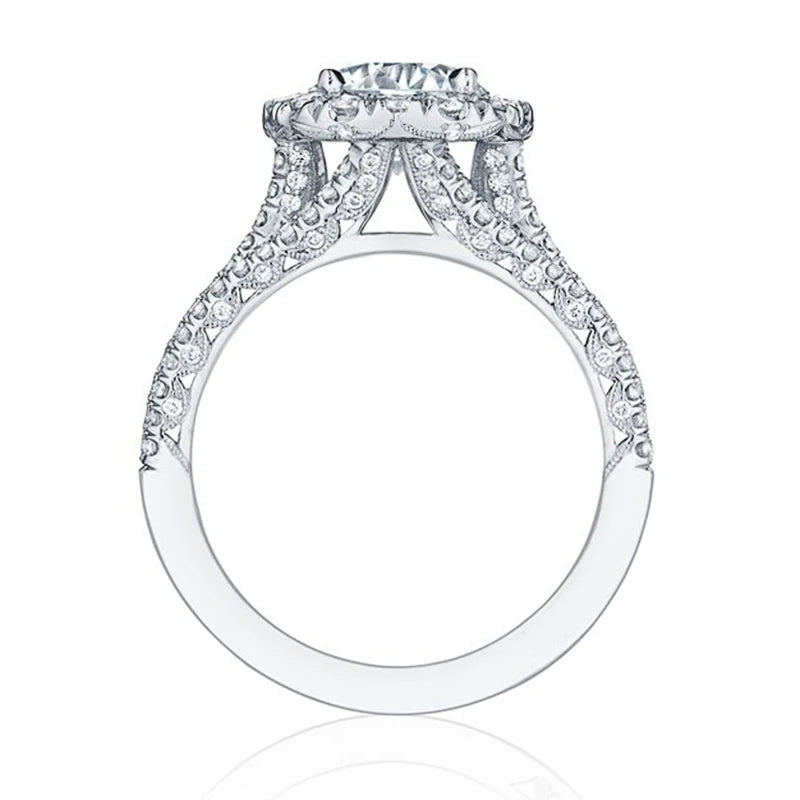 Silver Color ring Cubic zirconia