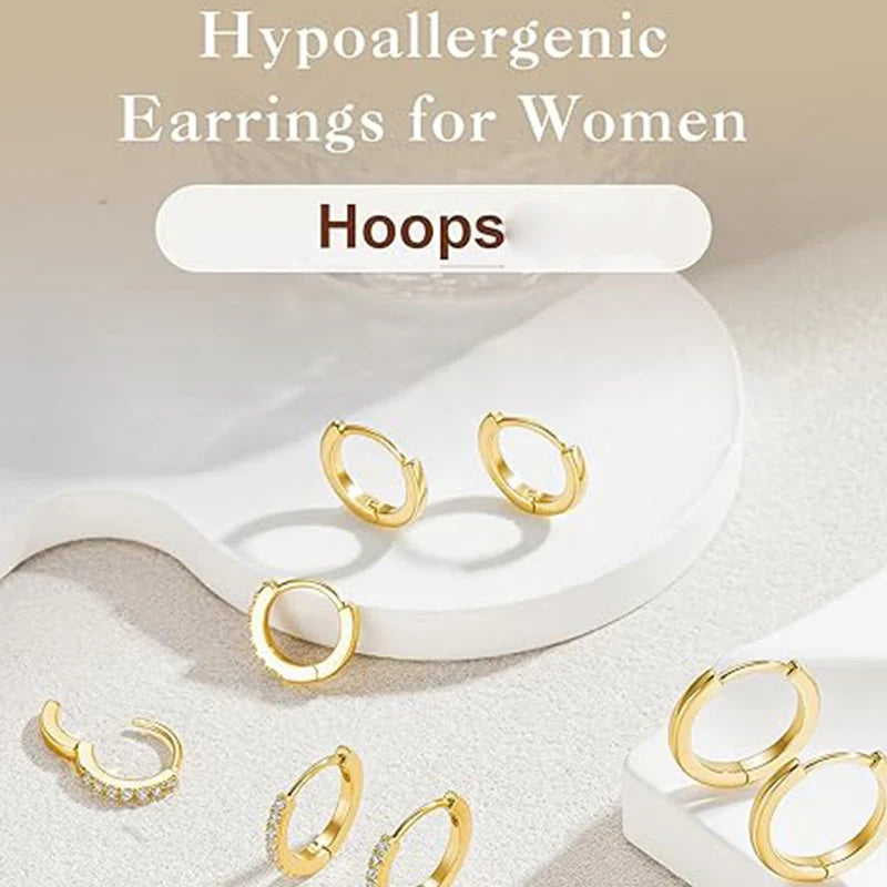 Sterling Silver Hoop Earrings