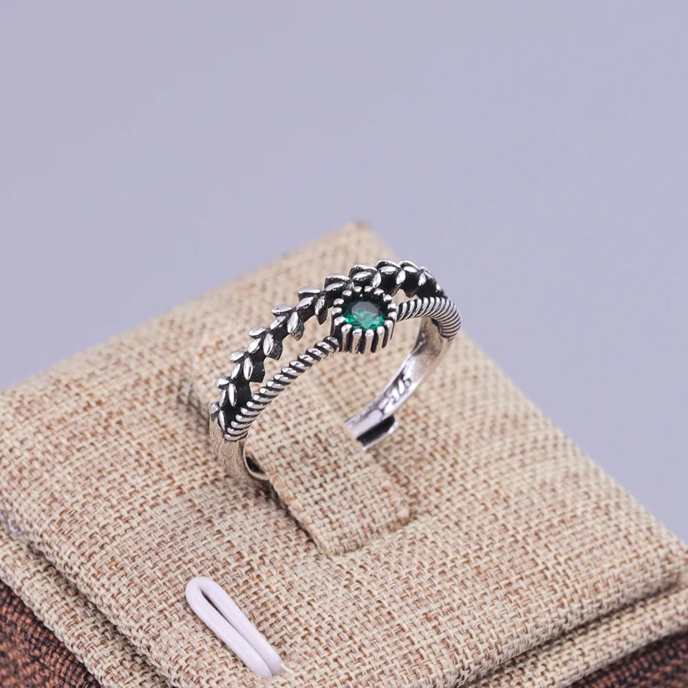 925 Sterling Silver Irregular Ring for Women Geometry Versatile Minimalism