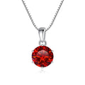 1Carat Genuine Moissanite Pendant Necklace
