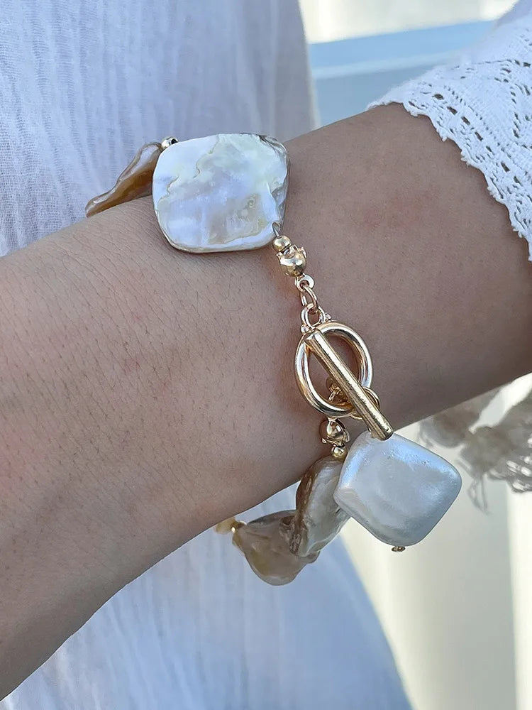 shell beaded bracelet