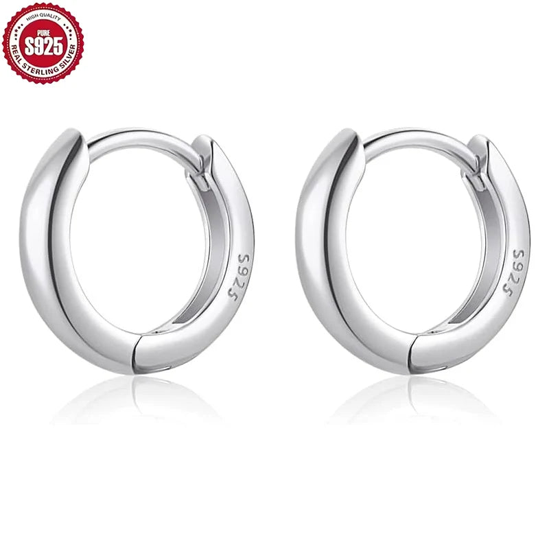 Sterling Silver Hoop Earrings