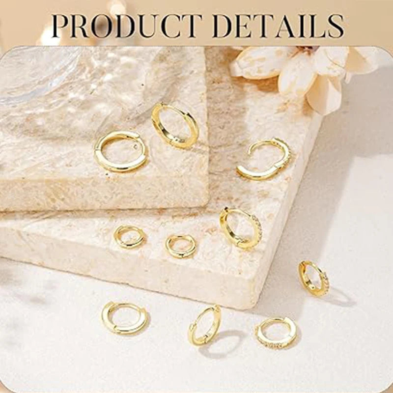 Sterling Silver Hoop Earrings