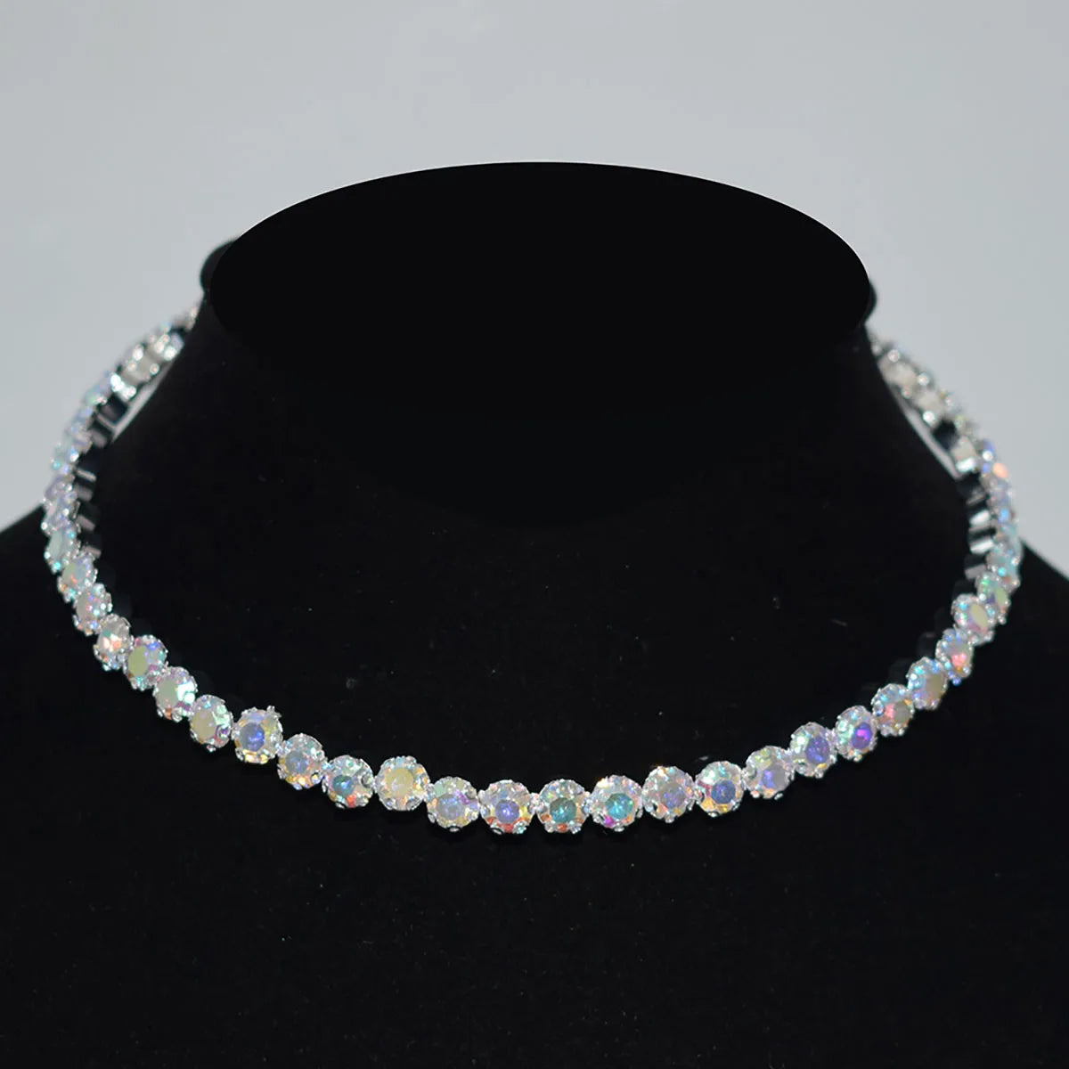 Crystal Rhinestone Choker Necklace