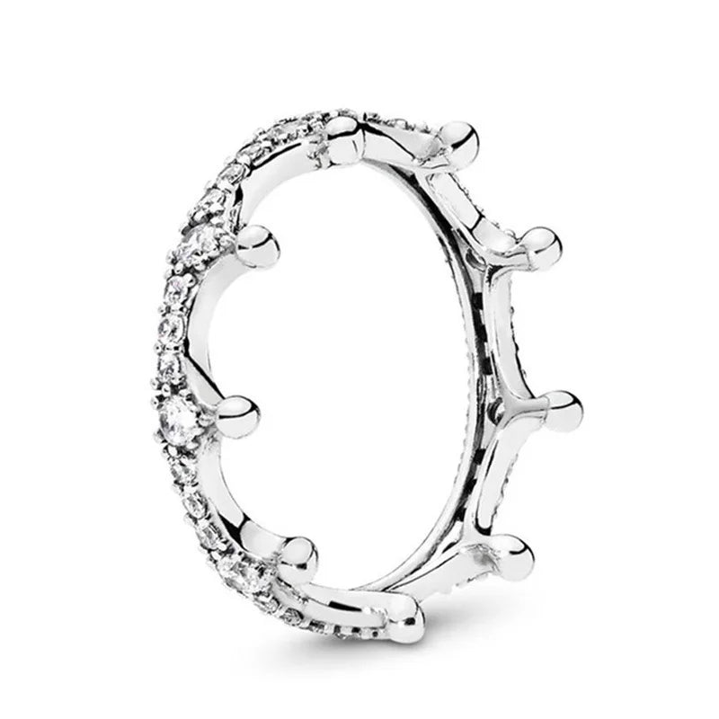 925 Sterling Silver Red Luminous firefly Heart Stone Snowflake Daisy