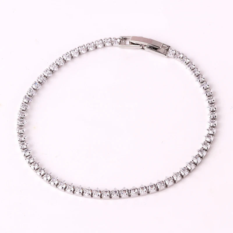 High Quality Iced Out Chain Water Drop Cubic Zirconia