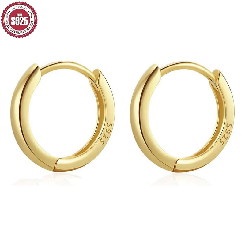 Sterling Silver Hoop Earrings