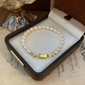 100% Natural Freshwater Pearl 14K Gold Filled Lady Necklace