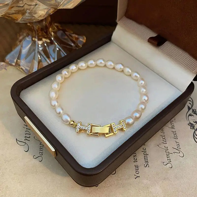 100% Natural Freshwater Pearl 14K Gold Filled Lady Necklace