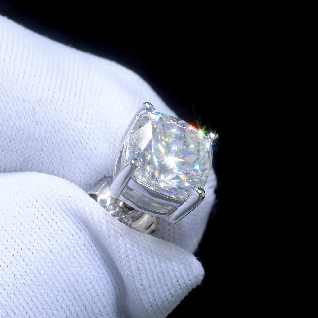 Luxury 0.5-3 Carats Marquise Heart Pear Moissanite Women Diamond Earring