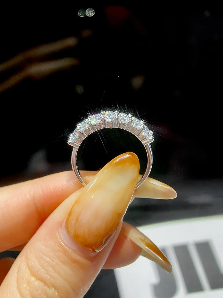1.4ct Moissanite Diamond Ring for Women 925 Sterling Sliver
