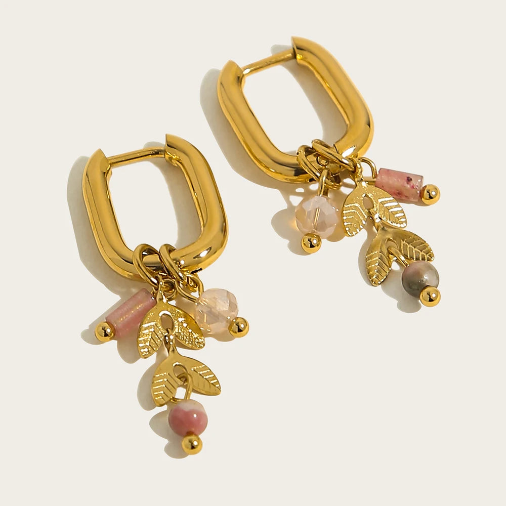 18K Gold Plated Hoop Earrings