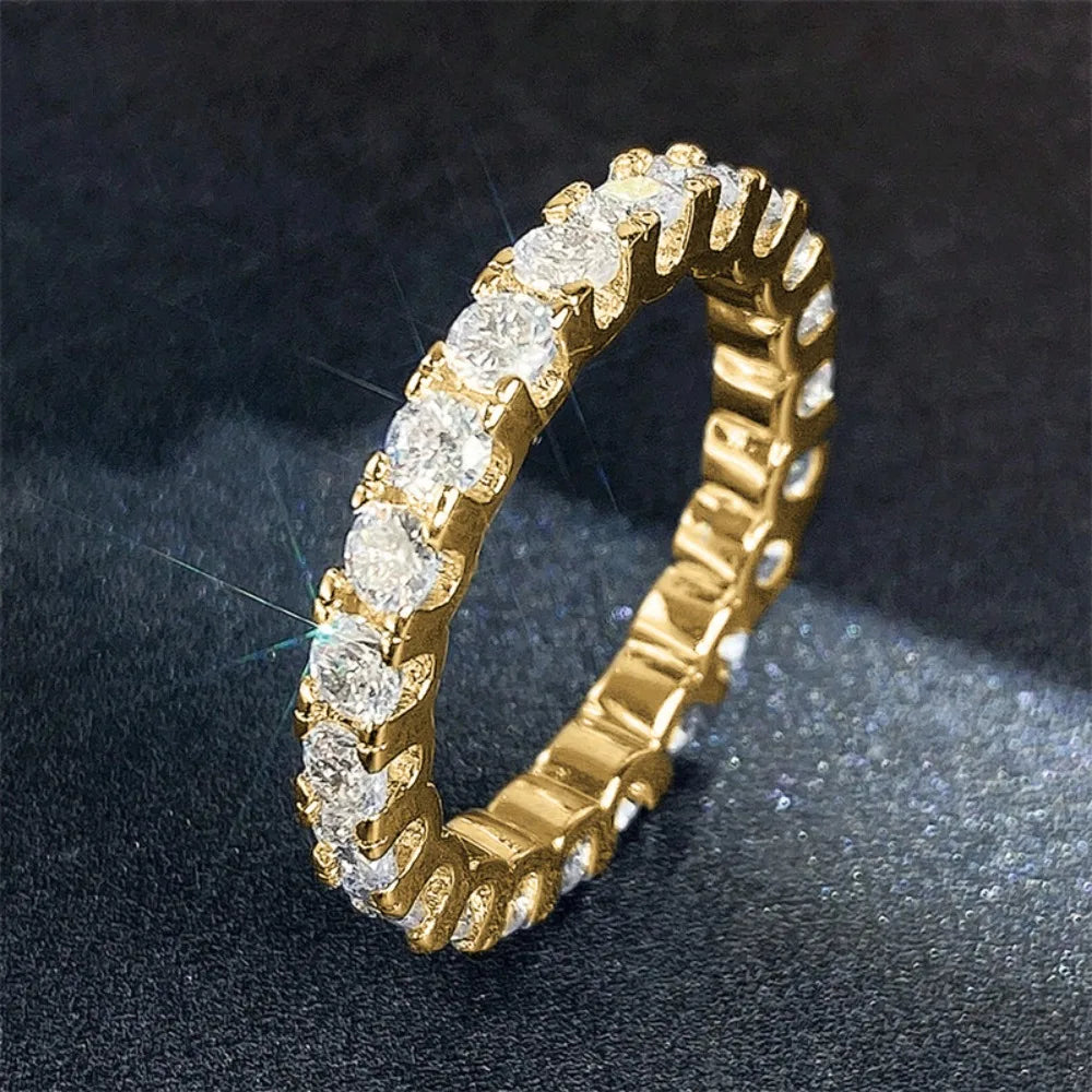 Exquisite Luxury Korean Stainless Steel Rings Korean