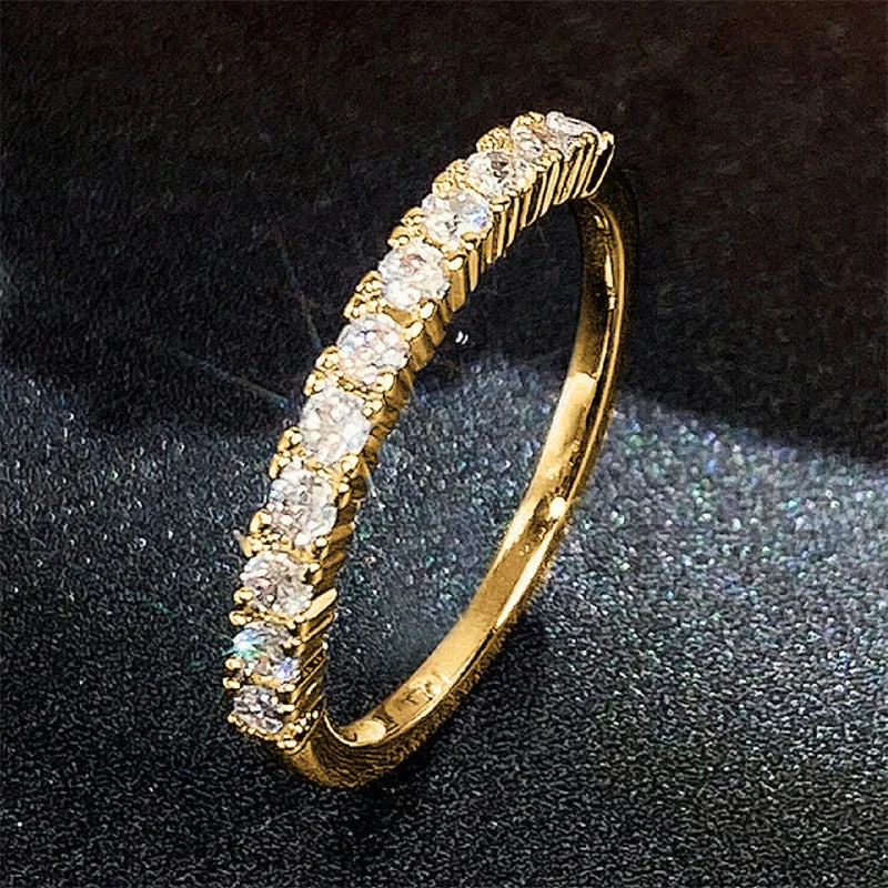 Exquisite Luxury Korean Stainless Steel Rings Korean