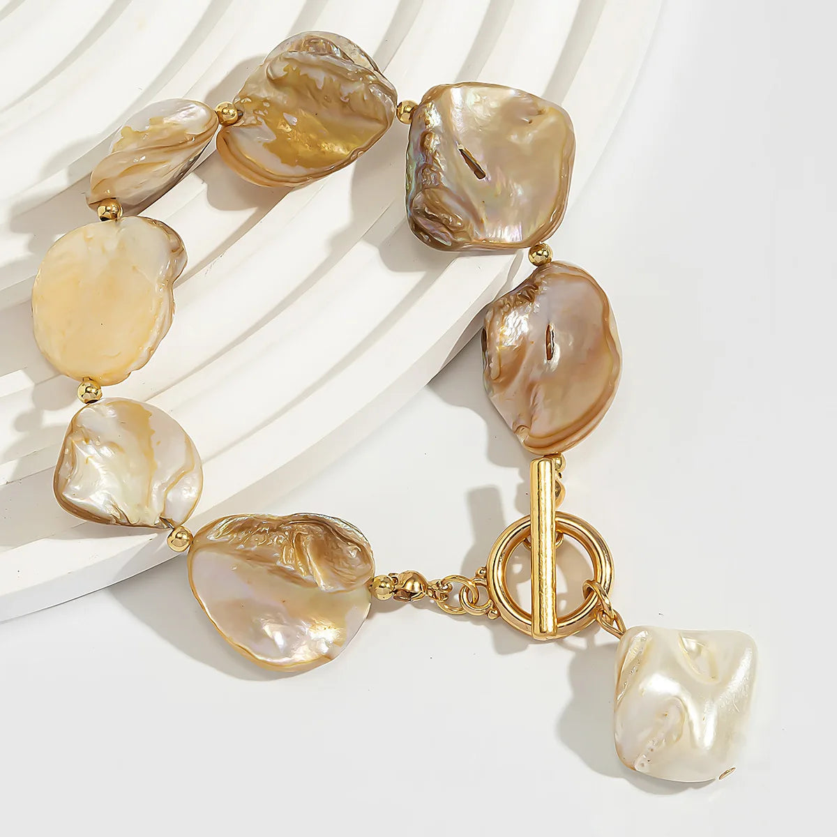 shell beaded bracelet