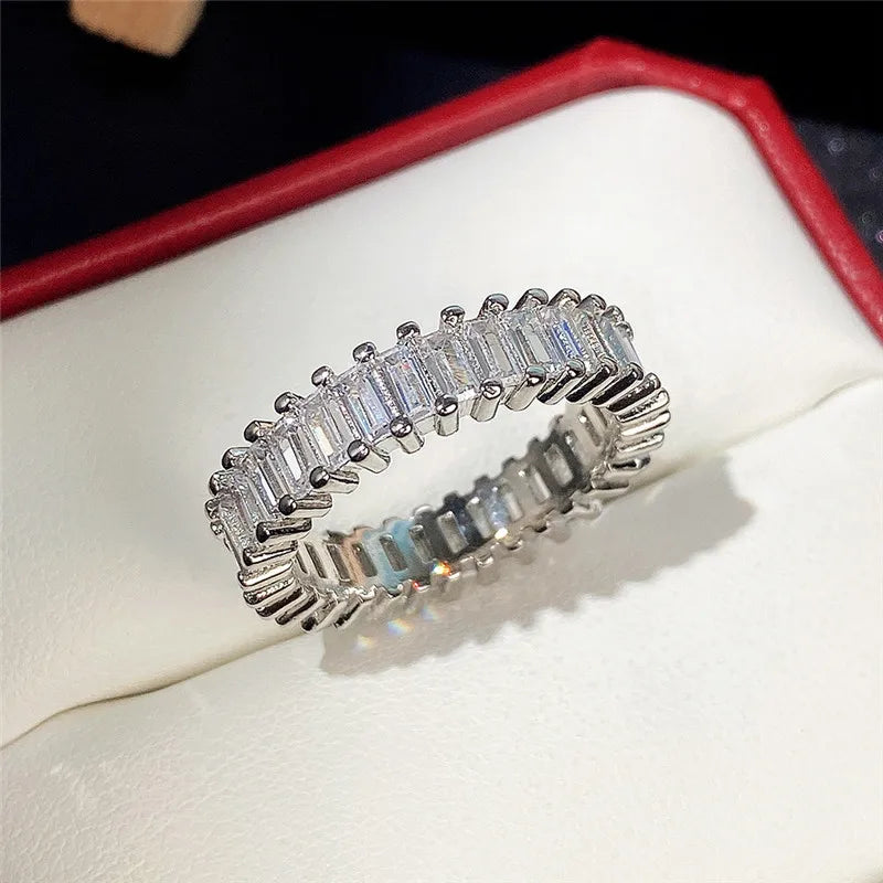 Exquisite Luxury Korean Stainless Steel Rings Korean