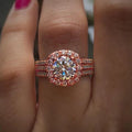 Silver Color ring Cubic zirconia