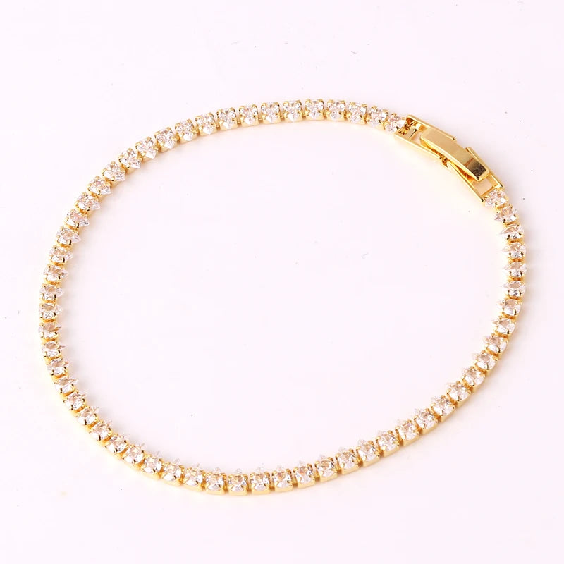 High Quality Iced Out Chain Water Drop Cubic Zirconia
