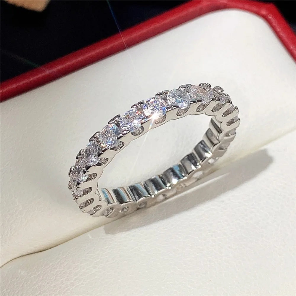 Exquisite Luxury Korean Stainless Steel Rings Korean