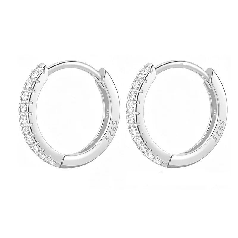 Sterling Silver Hoop Earrings