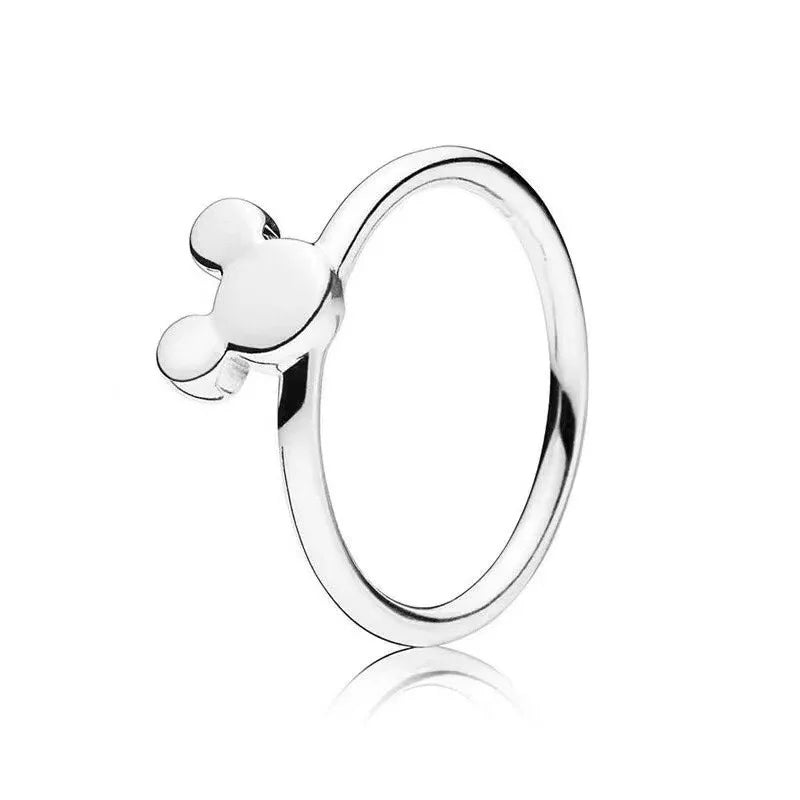 925 Sterling Silver Red Luminous firefly Heart Stone Snowflake Daisy