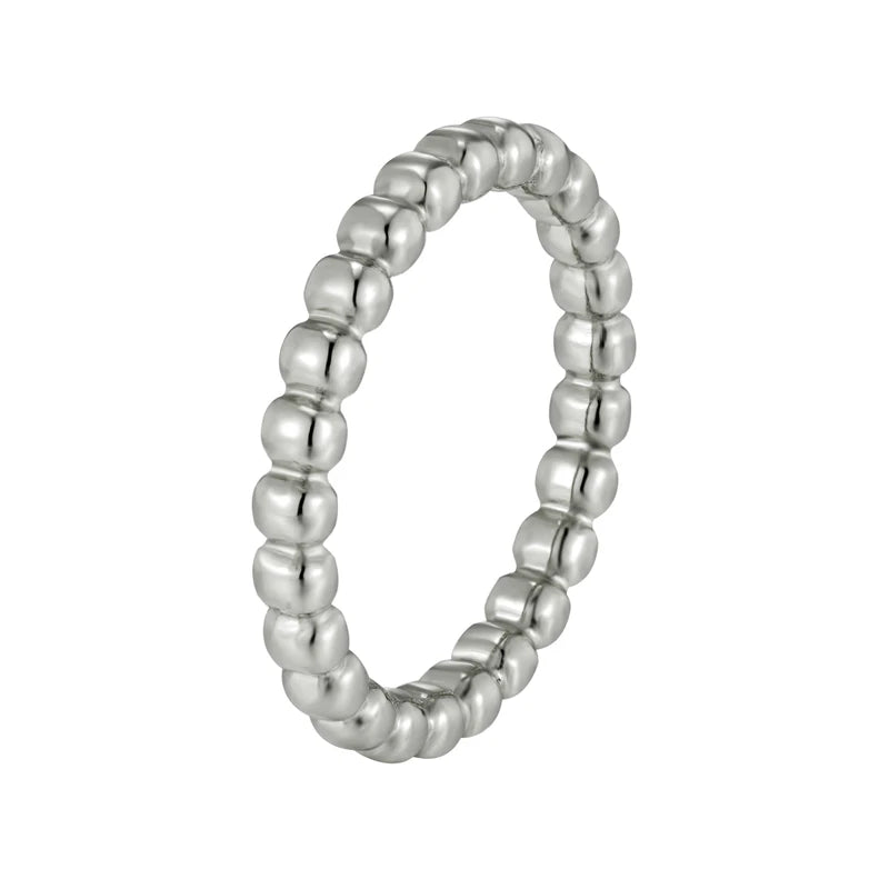 Gold Color Beads Ring For Women