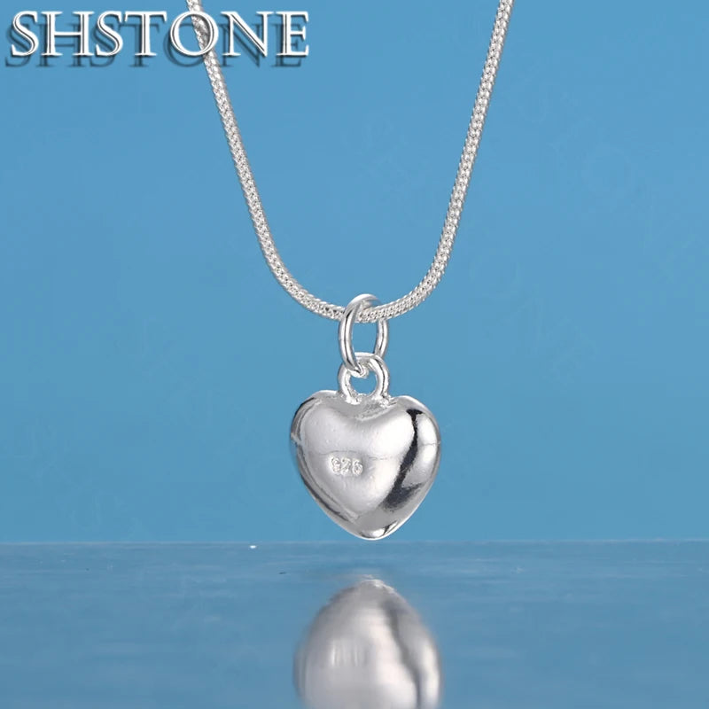 18K Gold Heart Necklace