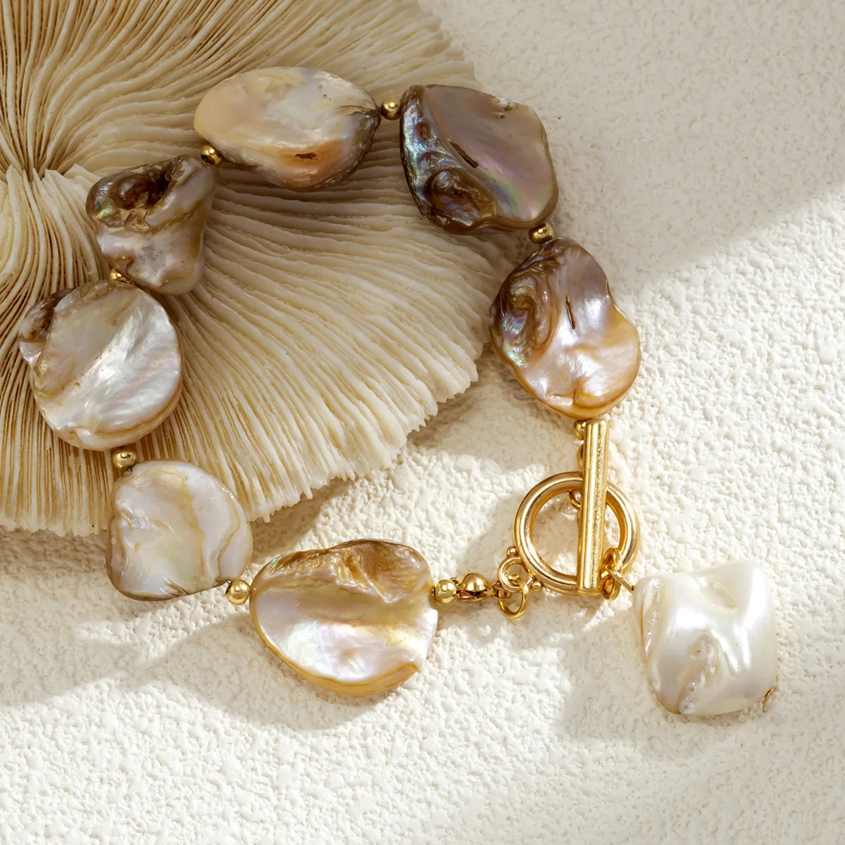 shell beaded bracelet