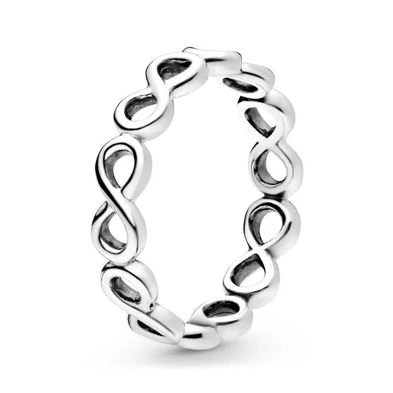 925 Sterling Silver Red Luminous firefly Heart Stone Snowflake Daisy