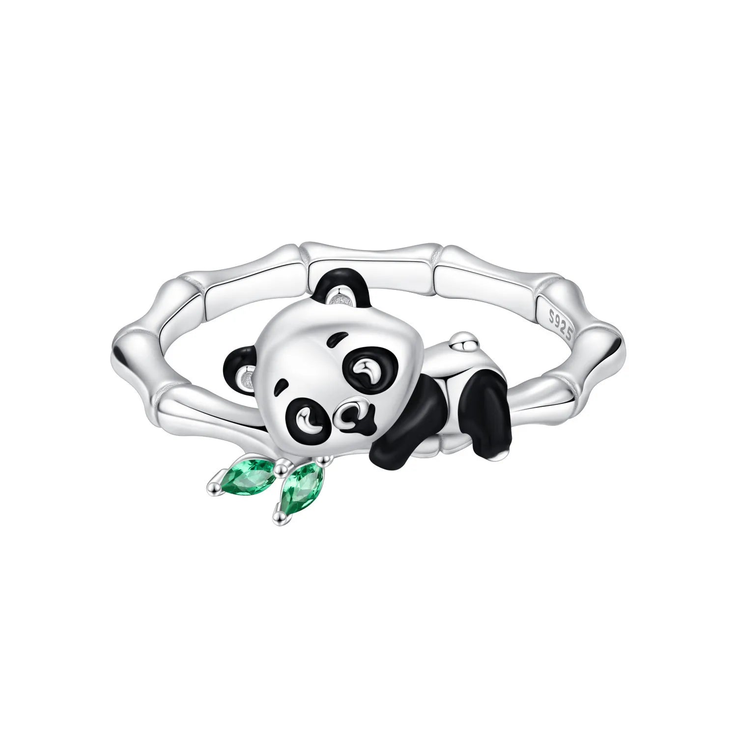 Original 925 Sterling Silver Simple Colorful Zircon