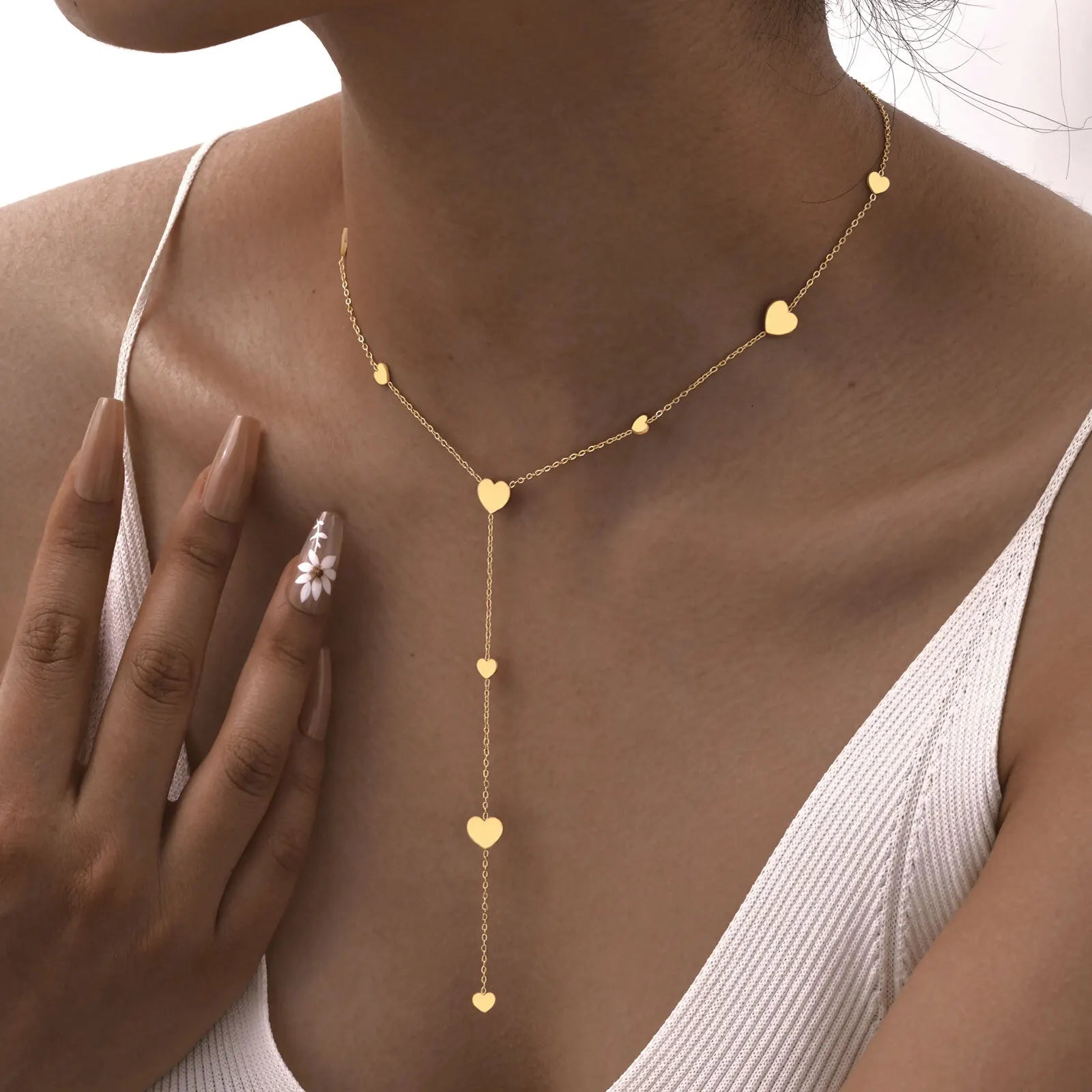 18k Gold Plated Y Lariat