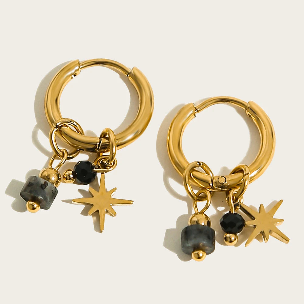 18K Gold Plated Hoop Earrings