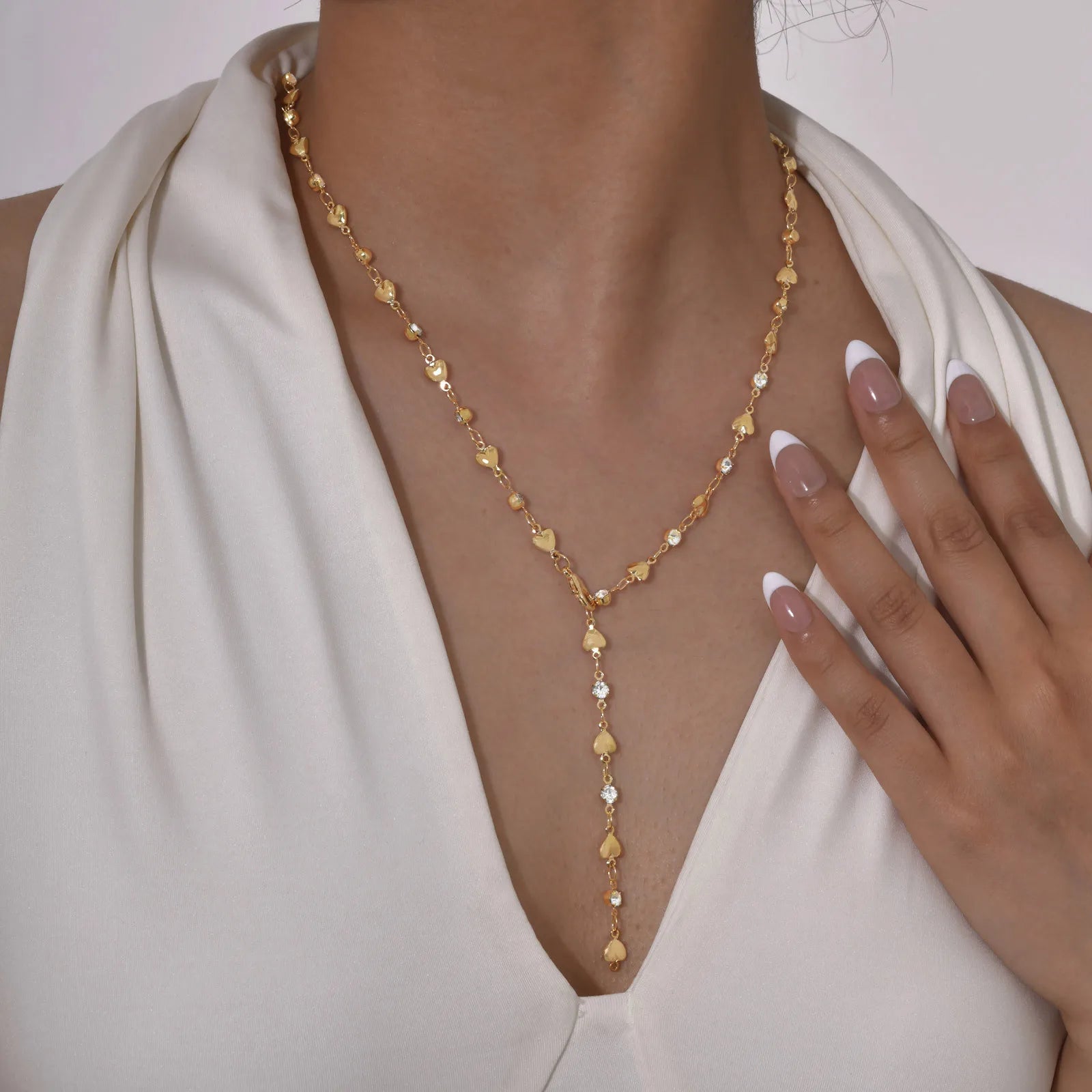 18k Gold Plated Y Lariat